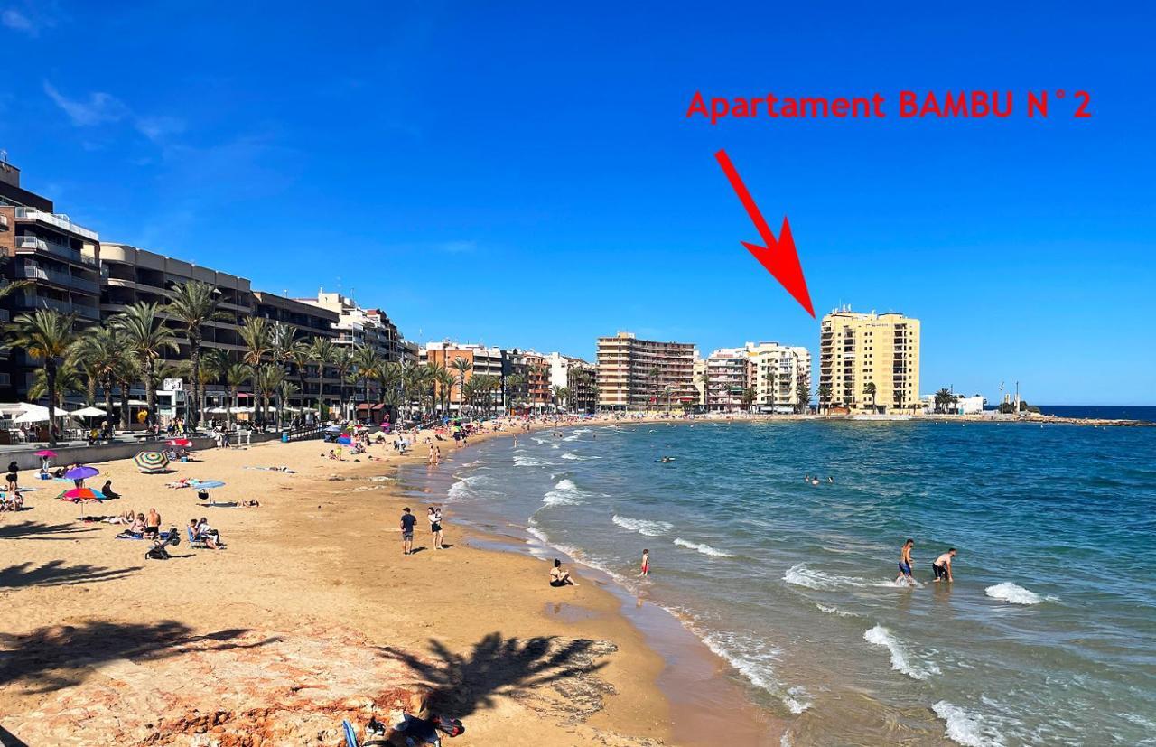 Apartament Bambu N°2 Przy Plazy Piekny Widok Torrevieja Kültér fotó